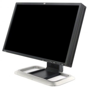 Monitor LCD 24" HP  LP2475w HDMI DISPLAY-PORT DVI S-VIDEO COMPONENT (RCA) HUB USB LUX